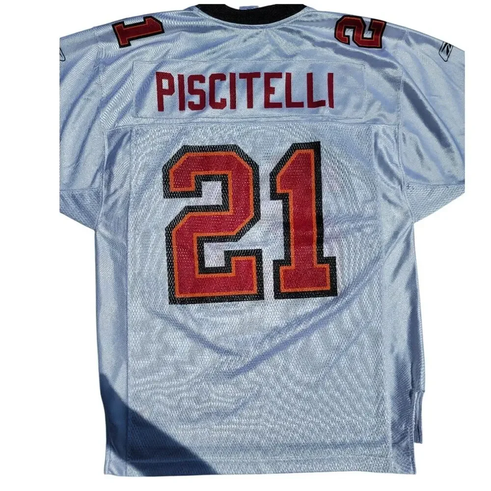 Reebok NFL Tino Piscitelli #21 Tampa Bay Bucs Football Jersey Men’s M